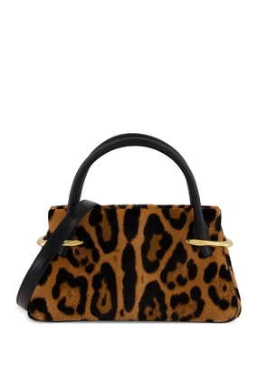 Givenchy animal-print leather tote bag - Neutrals