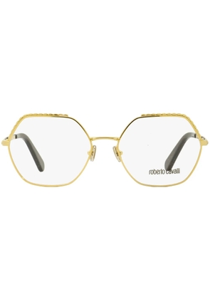 Roberto Cavalli RC5104 hexagonal-frame glasses - Gold