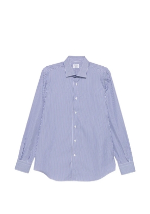 Mazzarelli striped button shirt - Blue