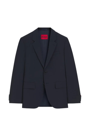 HUGO buttoned pocket blazer - Blue
