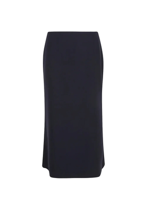 Victoria Beckham fitted midi skirt - Blue