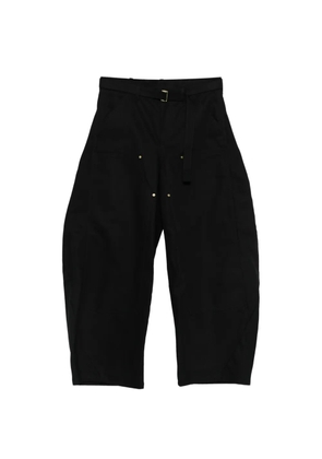 sacai x Carhartt WIP belted trousers - Black