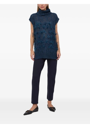 SPANX welt-pockets trousers - Blue