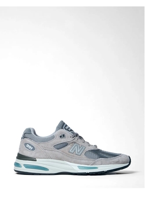 New Balance 991v2 logo-patch sneakers - Grey