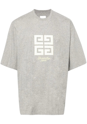 Givenchy 4G-motif cotton T-shirt - Grey