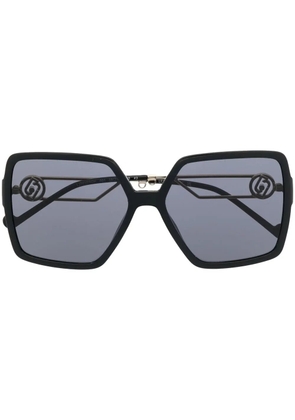 LIU JO oversize square-shaped sunglasses - Black