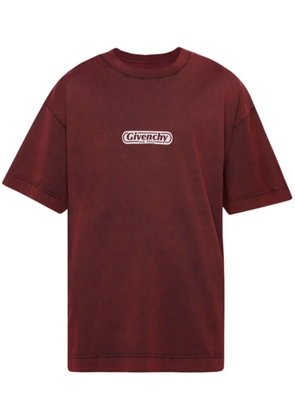 Givenchy logo-print cotton T-shirt - Red