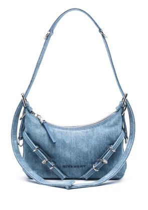 Givenchy Voyou denim mini shoulder bag - Blue