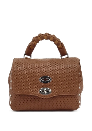 Zanellato mini Postina tote bag - Brown