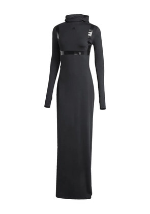 adidas hooded maxi dress - Black