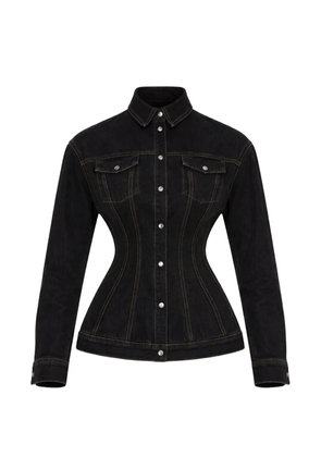 WARDROBE.NYC buttoned panelled jacket - Black