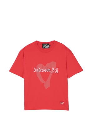 Andersson Bell logo-print T-shirt - Red