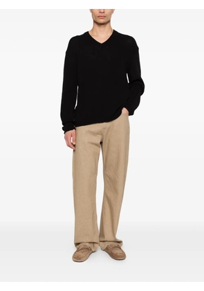 Diana Studio V-neck sweater - Black