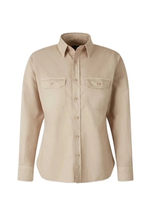 TOM FORD double-cuffs button shirt - Neutrals