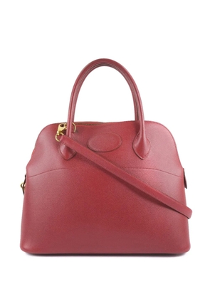 Hermès Pre-Owned 1995 Courchevel Bolide 31 satchel - Red