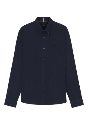 BOSS long-sleeve button-down shirt - Blue