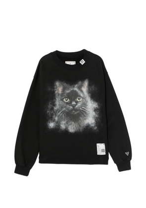 Maison MIHARA YASUHIRO cat-print sweatshirt - Black