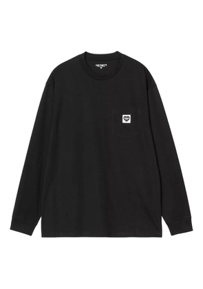 Carhartt WIP pocket heart long-sleeve T-shirt - Black