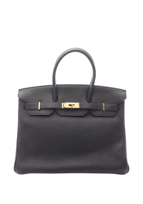 Hermès Pre-Owned 2009 Togo Birkin 35 handbag - Black