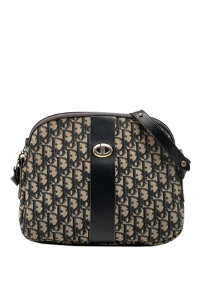 Christian Dior Pre-Owned 20th Century Oblique Trotter Canvas shoulder bag - Blue