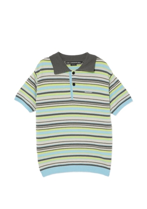 Andersson Bell striped polo shirt - Blue