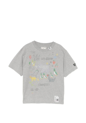 Maison MIHARA YASUHIRO graphic-print T-shirt - Grey