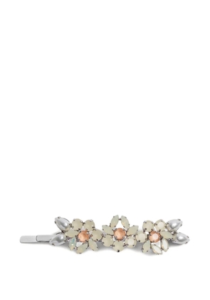 Simone Rocha Heartbloom hair clip - Silver