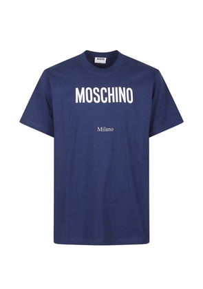 Moschino logo T-shirt - Blue