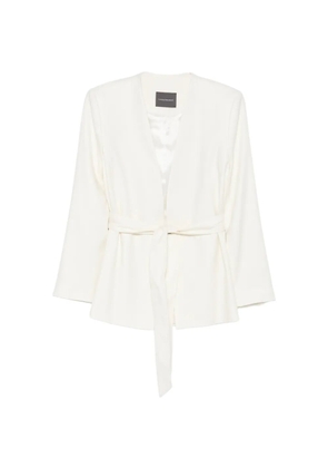Lorena Antoniazzi tie-belt jacket - Neutrals