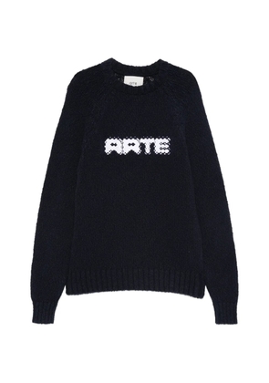 Arte Antwerp crew-neck sweater - Blue