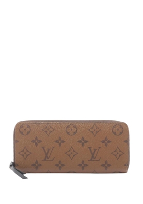 Louis Vuitton Pre-Owned 2021-2025 Monogram Reverse Clemence Wallet long wallets - Brown