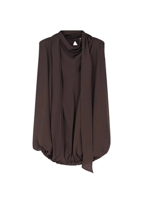 Semicouture Eugenia top - Brown