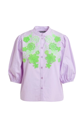 Essentiel Antwerp embroidered shirt - Purple