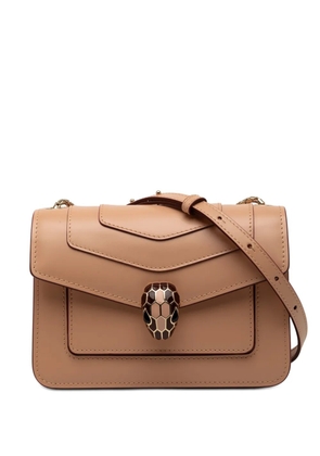 Bvlgari Pre-Owned 2010-2025 Leather Serpenti Forever crossbody bag - Brown