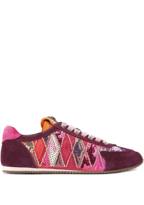 Kurt Geiger London Islington lace-up sneakers - Pink