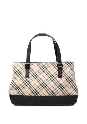 Burberry Pre-Owned 2000-2017 Nova Check Canvas tote bag - Brown