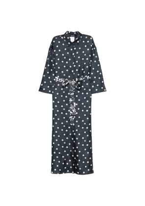 'S Max Mara polka dot mini dress - Blue