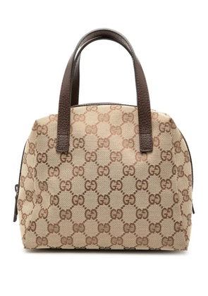 Gucci Pre-Owned 2000-2015 Mini GG Canvas Balthus Tofu Bag handbag - Brown