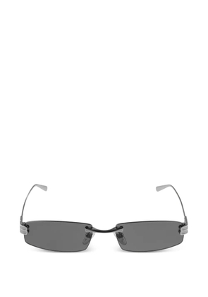 Balenciaga Gossip rectangle-frame sunglasses - Silver