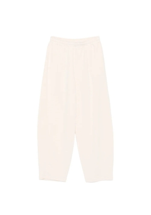 LIU JO fleece balloon track pants - Neutrals