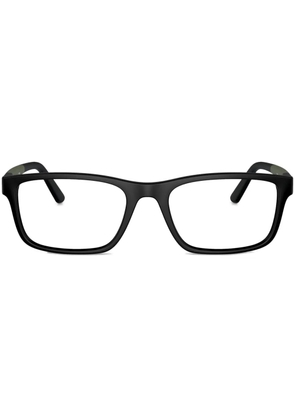 Polo Ralph Lauren rectangle-frame glasses - Black