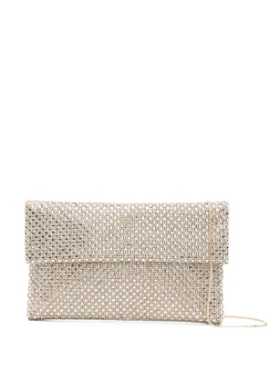 TWENTY FOURHAITCH Morna embellished clutch bag - Gold