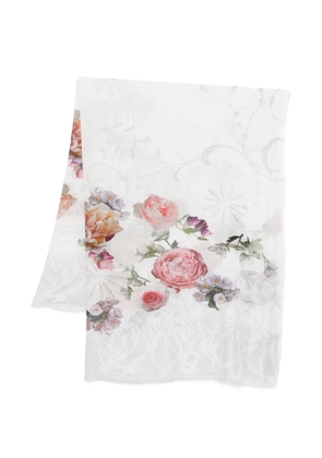 Faliero Sarti Fosca scarf - White