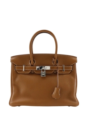 Hermès Pre-Owned 2008 Togo Birkin Retourne 30 handbag - Brown