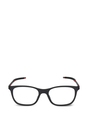 Police round eyeglasses - Black