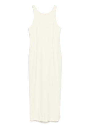 Auralee Double Cloth dress - Yellow