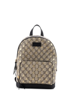 Gucci Pre-Owned Zip Pocket Printed GG Coated Canvas Small backpack - Brown