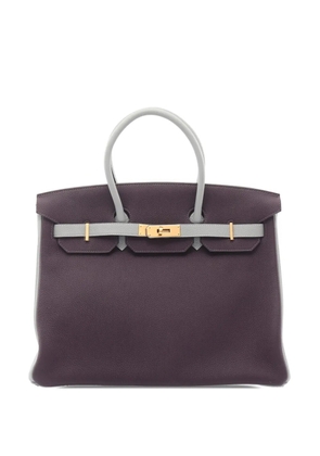 Hermès Pre-Owned 2016 Togo Birkin 35 handbag - Purple