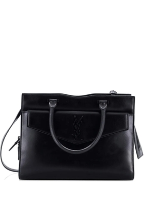 Saint Laurent Pre-Owned Uptown Leather Medium tote bag - Black