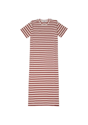 Jil Sander striped maxi dress - Neutrals